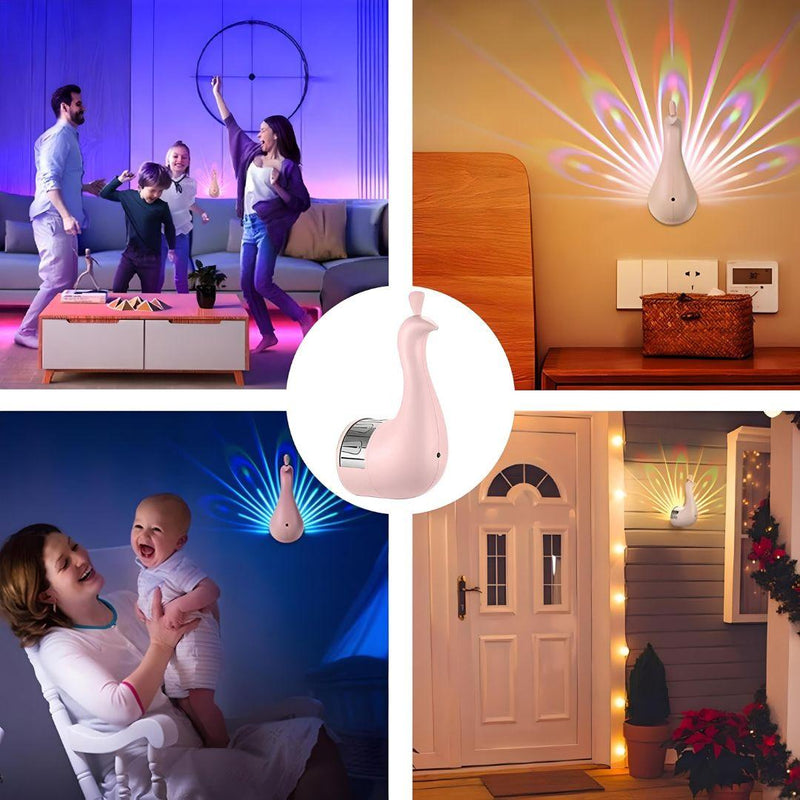Luminária de Led Aura do Pavão - Purezen