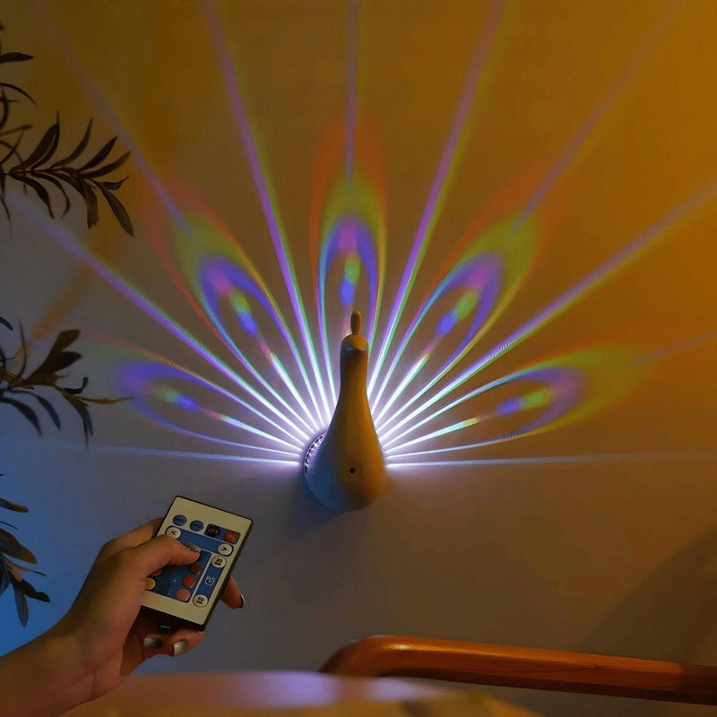 Luminária de Led Aura do Pavão - Purezen