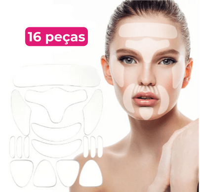 Rejuvene Clean - Adesivos Anti-Rugas das famosas (Reutilizável - 40 aplicações)