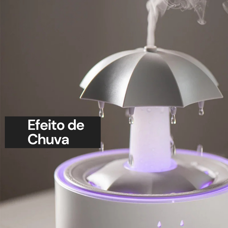 Chuva™ Difusor Ultrassônico + 1 Óleo Essencial