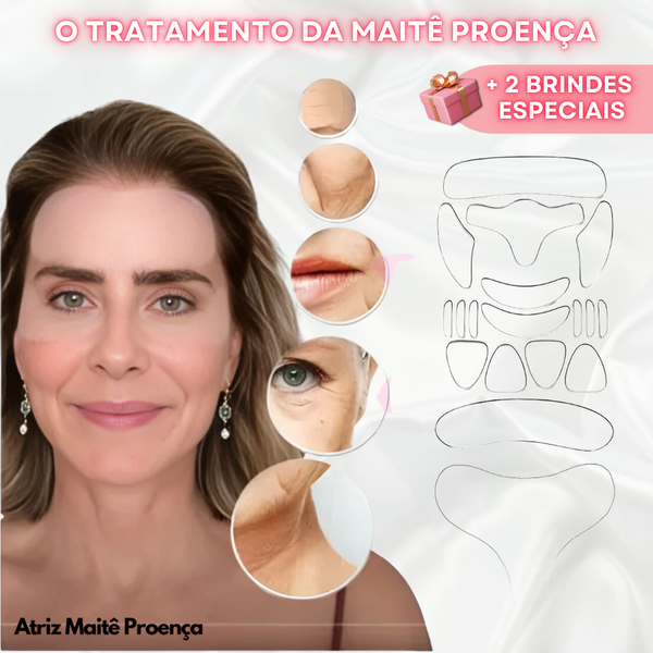 Rejuvene Clean - Adesivos Anti-Rugas das famosas (Reutilizável - 40 aplicações)
