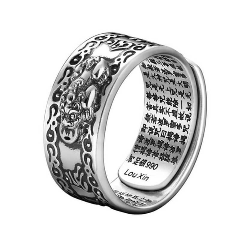 Anel do Sucesso e Prosperidade Feng Shui - Pixiu - Purezen