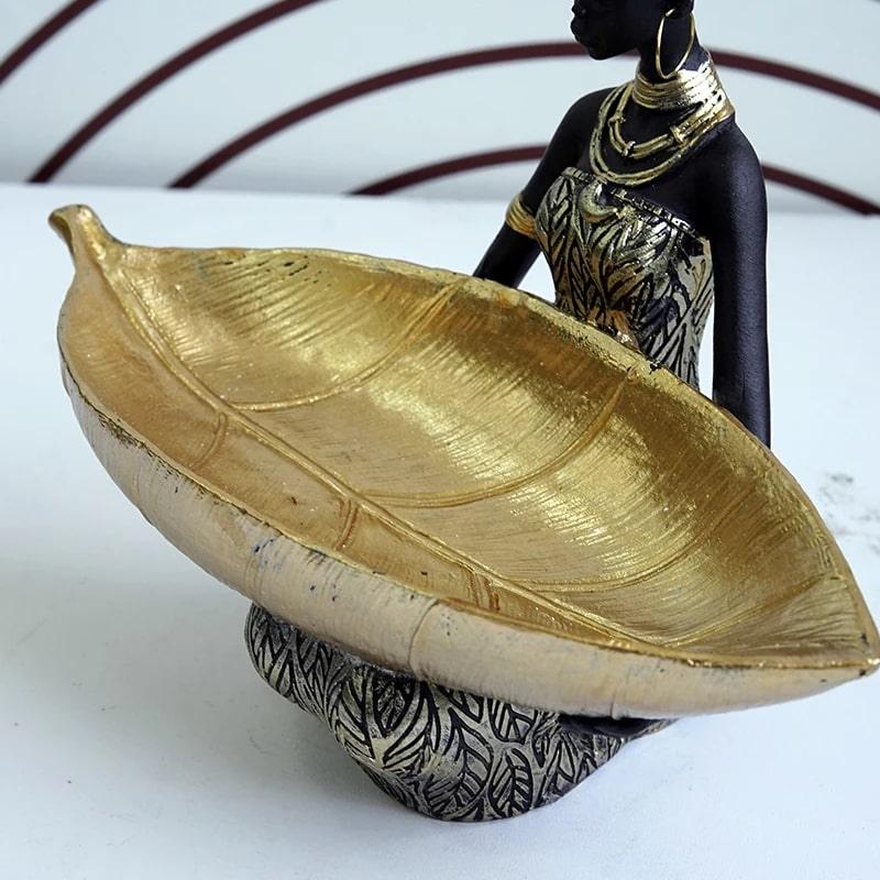 Bandeja de Decoração Africana - Purezen