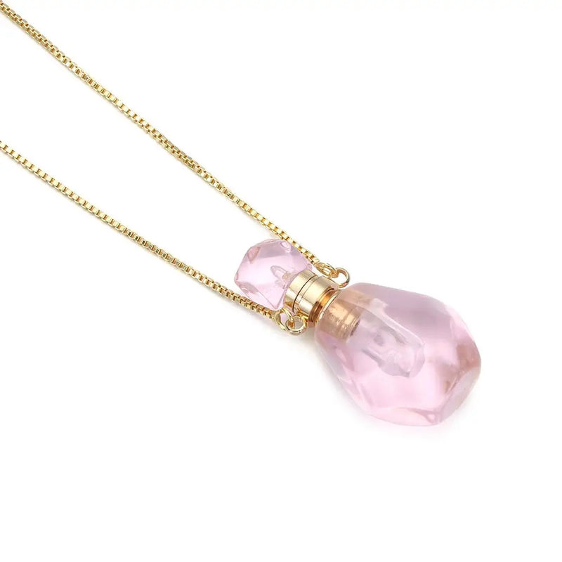 Colar Difusor Perfumeiro de Cristal