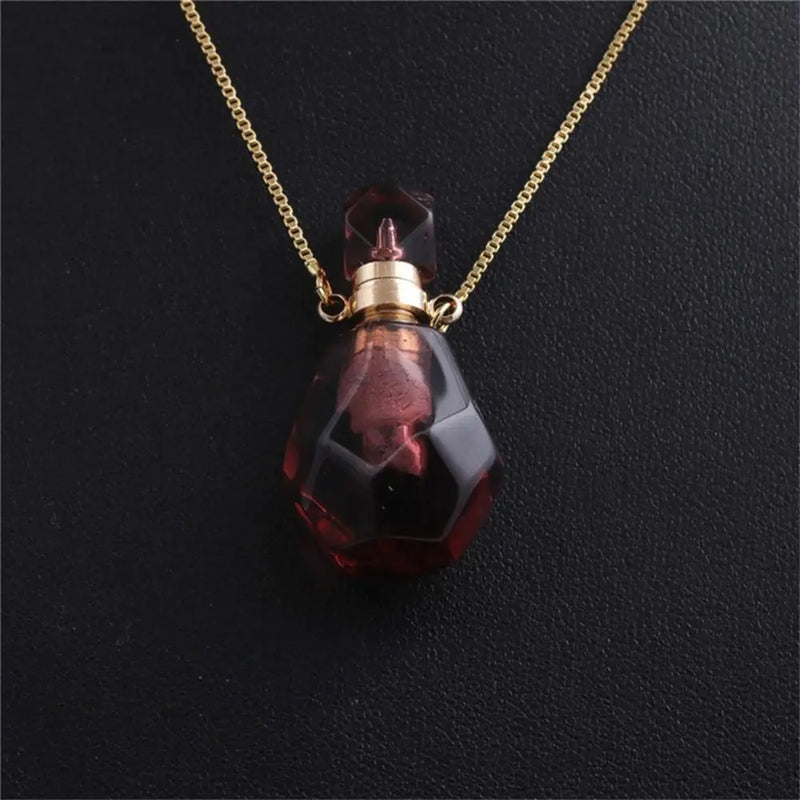 Colar Difusor Perfumeiro de Cristal