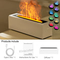 Lume Flame™ Difusor e Umidificador de Aromas - Aroma Terra
