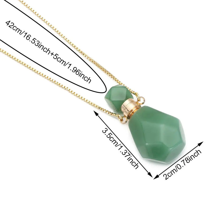 Colar Difusor Perfumeiro de Cristal