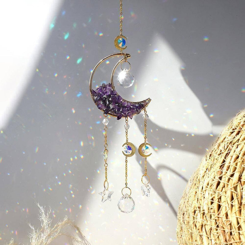 Apanhador de Sonhos - Cristal Lua - Purezen