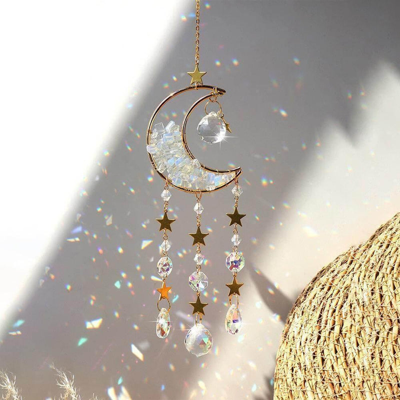 Apanhador de Sonhos - Cristal Lua - Purezen