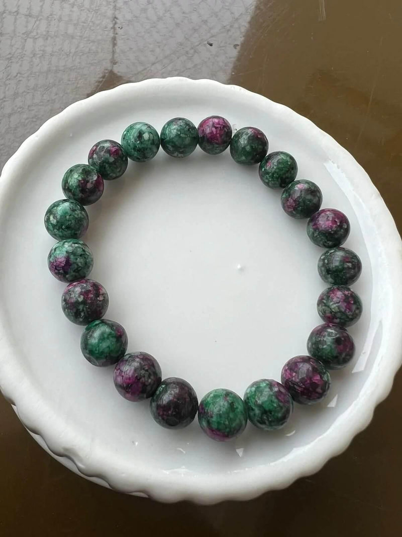 3 Pulseiras de Pedras Naturais Turquesa Africana - Purezen