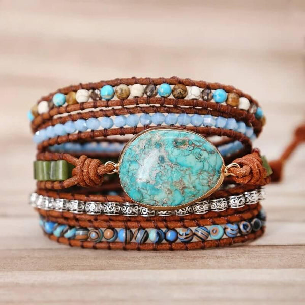Bracelete Relax das Pedras Naturais: Encontre a Serenidade em sua Rotina - Purezen